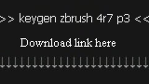 keygen zbrush 4r7 p3
